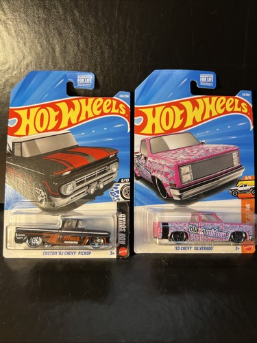 Hot wheels chevy silverado - '83,