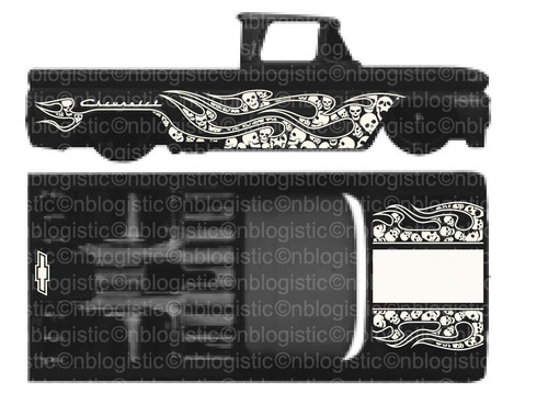 Custom chevy pickup - custom,